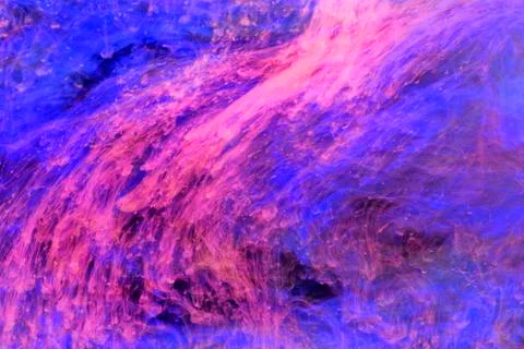 Fluorescent cascade Stock Illustration