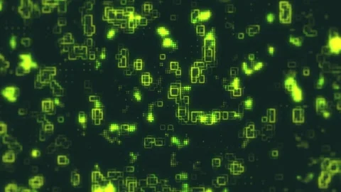 Fluorescent Cells Under Microscope Closeup. 스톡 동영상 333520466