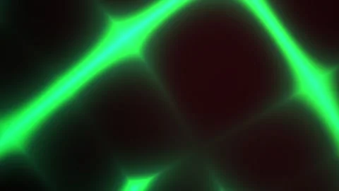 Fluorescent Cells Under Microscope Closeup. Stock Footage 334334804
