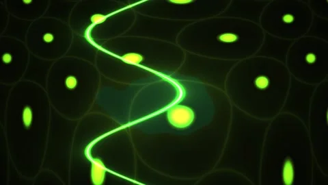 Fluorescent Cells Under Microscope. 스톡 동영상 336228860