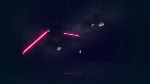 Fluorescent Stock Footage 234378986