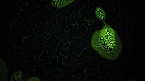 Fluorescent green cells in microscope. Stock Footage 333924772