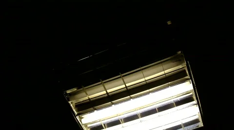 Fluorescent lamp Stock Footage 848040