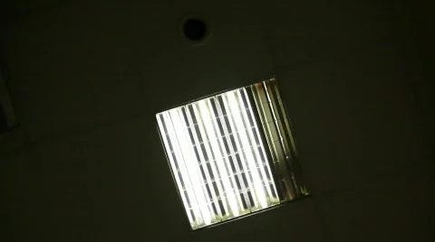 Fluorescent lamp Stock Footage 848142
