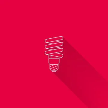 Fluorescent lamp Stock Illustration