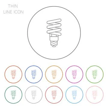 Fluorescent lamp 스톡 일러스트