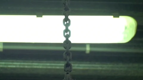 Fluorescent lamp switching off Video stock 806435