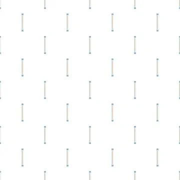 Fluorescent lamp tubes creating seamless pattern background Stock Illustration
