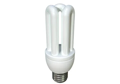 Fluorescent light bulb Stock Illustration
