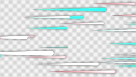 Fluorescent Light Directional Line Data Flow Stock Footage 155177021