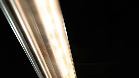 Fluorescent light flicker - low shot Video stock 70295150