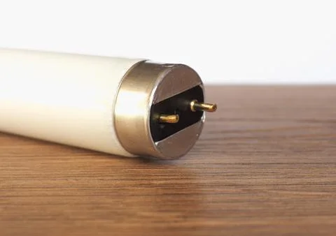 Fluorescent light tube Stock Photos