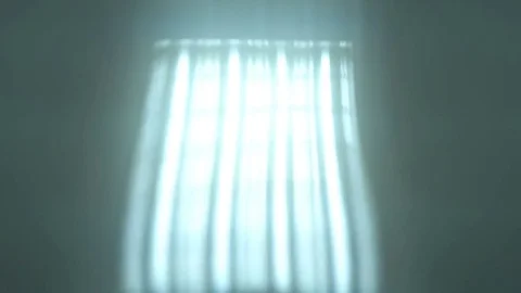 Fluorescent lights turning on and off Stock Footage 73461165
