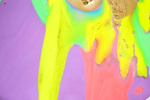 Fluorescent marble abstract liquid background. Vivid artwork texture. Agate Stock Illustration