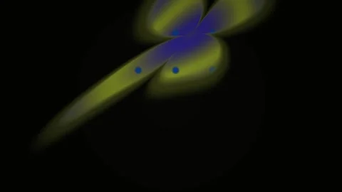 Fluorescent Microscope View of Cell Division. Stock Footage 336228808