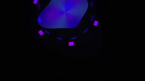 Fluorescent Microscopy Cell Division. Stock Footage 337459673