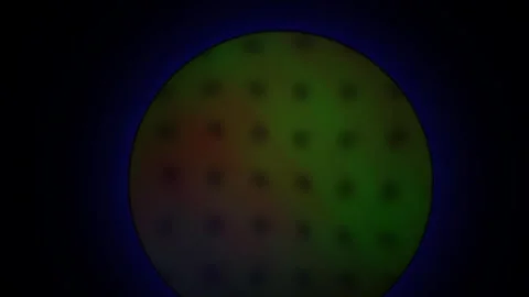 Fluorescent Microscopy Cells Under Study. Stock Footage 340015663