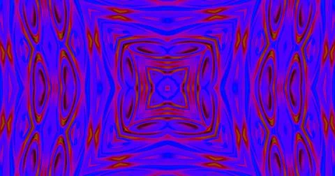Fluorescent Neon Trippy  Abstract Pattern Psychedelic Background Kaleidoscope 스톡 일러스트