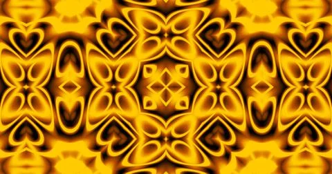 Fluorescent Neon Trippy  Abstract Pattern Psychedelic Background Kaleidoscope Stock Illustration