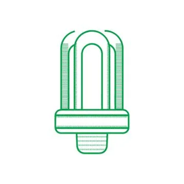 Fluorescentbulb Stock-Illustration