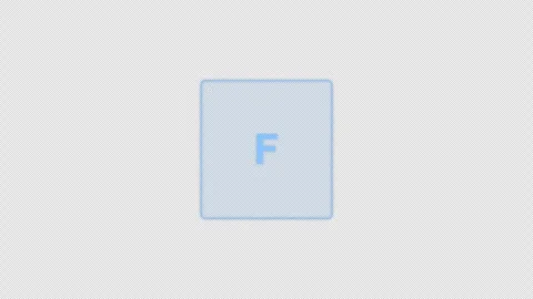 Fluorine F Periodic Table Element Tile Clean No Text Animation Video Overlay Alp 스톡 동영상 339371553