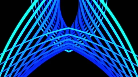 FluoVines 2 VJ Loop 14 Stock Footage 49761058