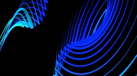 FluoVines 2 VJ Loop 18 Stock Footage 49760918