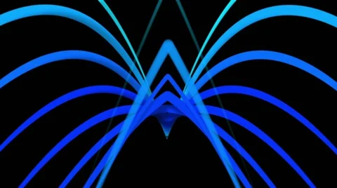 FluoVines 2 VJ Loop 19 Stock Footage 49760903
