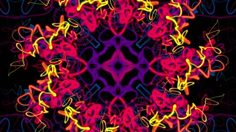 Fluovines VJ Loops Pack 9 Stock Footage 42180800