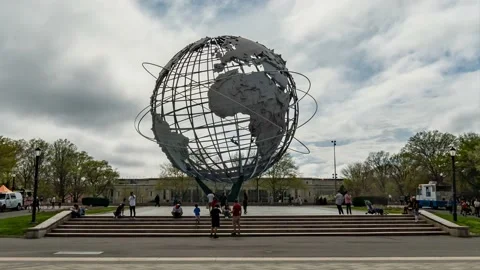 Flushing Meadows Park Time Lapse 4K Stock Footage 239075654