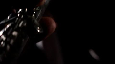 Flute Close-up Video stock 111928321