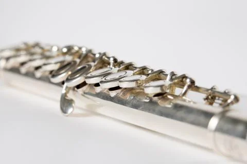Flute close up Stock Photos