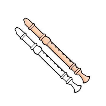 Flute Stock Illustration