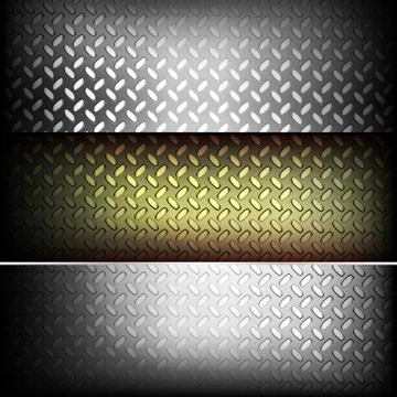 Fluted metal texture. vector illustration Stock Illustration