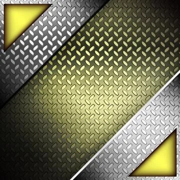 Fluted metal texture. vector illustration Stock Illustration