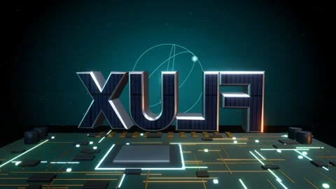 FLUX Technology Concept 스톡 동영상 340073052