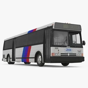 Flxible Metro D Bus 3D Model