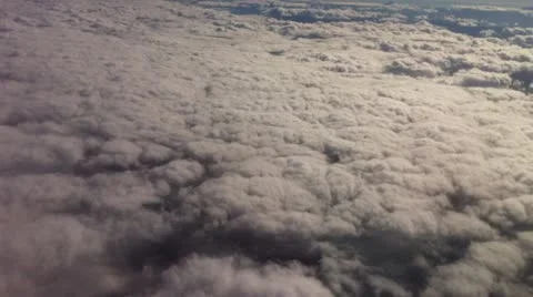 Fly above the clouds Stock Footage 10901544