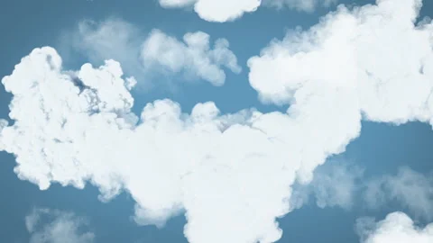 Fly Above Clouds Video stock 315036524