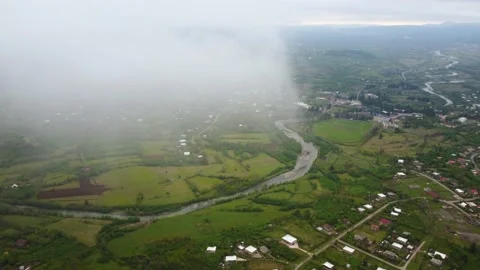 Fly Above The Clouds Motion Stock Footage 168951200