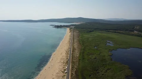 Fly above the road Stock-Footage 203836128