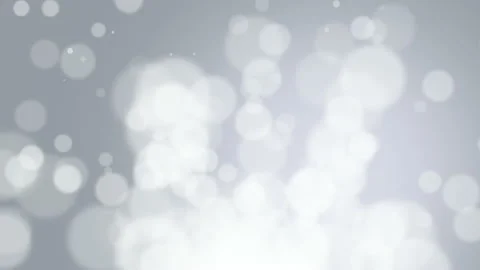 Fly abstract silver particles and glitters on white gradient Stock Footage 214582241