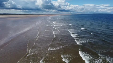 Fly Along Sea Stock Footage 319573681