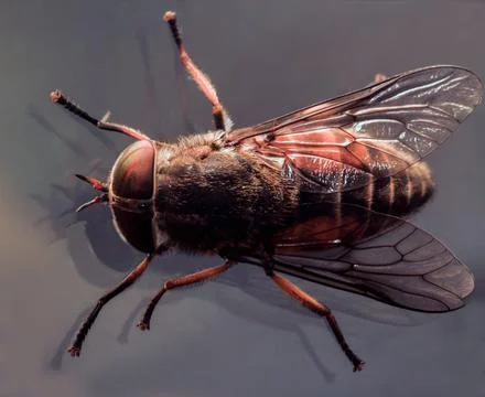 A fly in close up Stock Photos