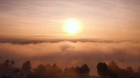 Fly in to the cloud Stock Footage 107138070