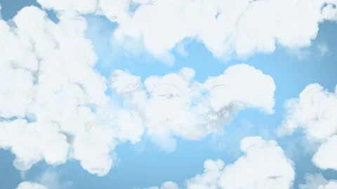 Fly on Clouds Vídeo Stock 316062470