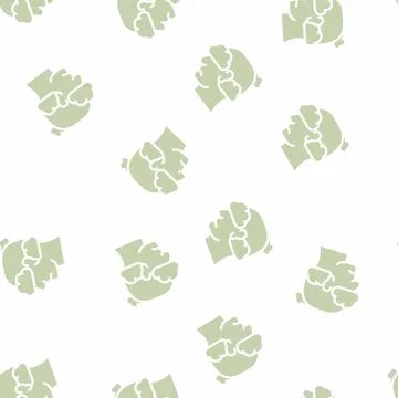 Fly in clouds neurosis glyph vector seamless pattern Stockillustratie