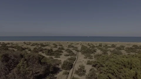 Fly to the coast of Italy Stockbeeldmateriaal 119975132