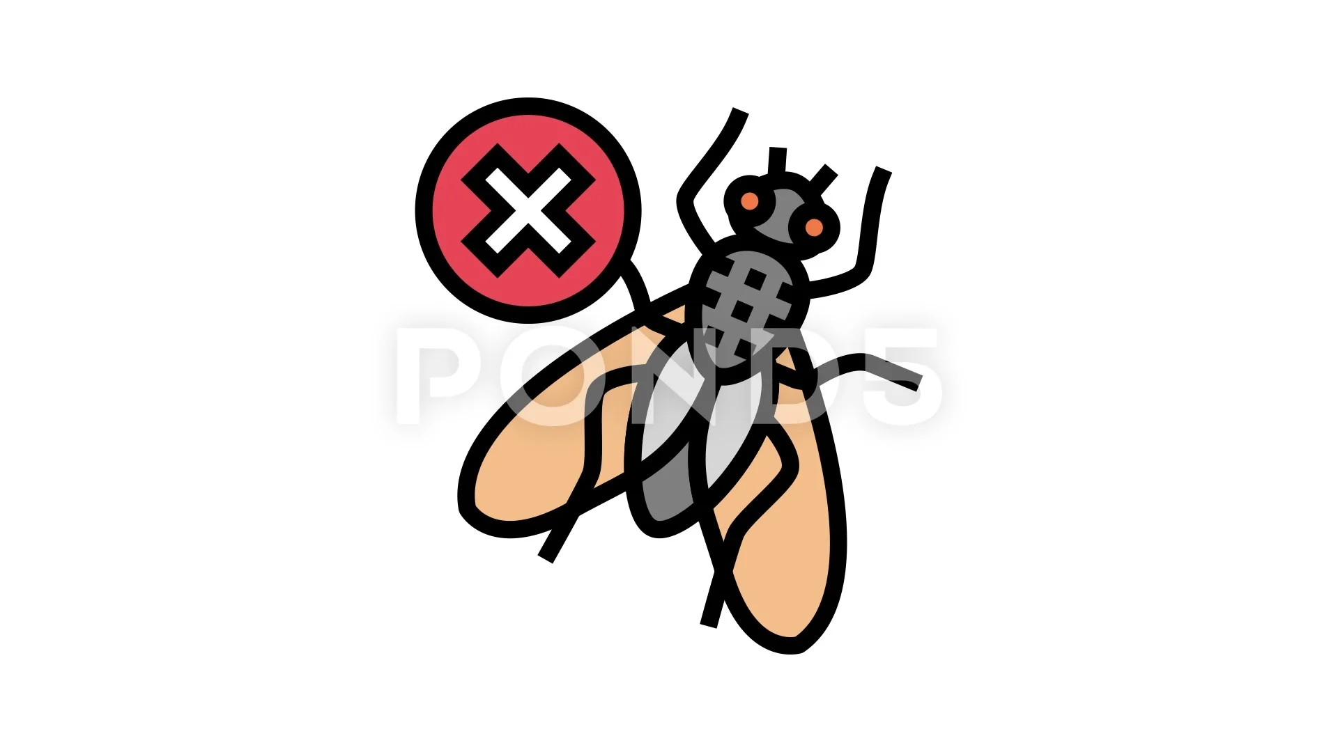 Pest Control Animation Stock Footage ~ Royalty Free Stock Videos | Pond5