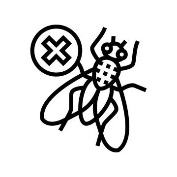 Fly control line icon vector illustration Stock Illustration
